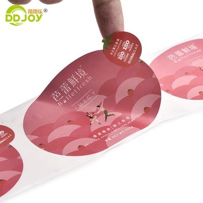 Etiquetas de embalagem adesivas impressas personalizadas para material de embalagem