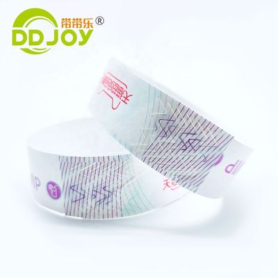 Usuário final alvo Convidado/VIP/Vendedor/Admissão Pulseira impermeável conveniente para evento