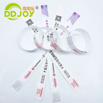 Usuário final alvo Convidado/VIP/Vendedor/Admissão Pulseira impermeável conveniente para evento