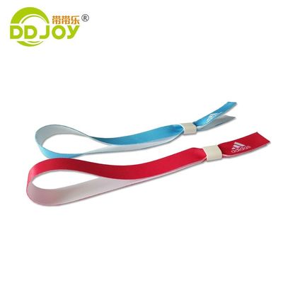 Eventos do Festival de 2024 Pulseira de tecido personalizada para cenários de uso ilimitados e logotipo personalizado