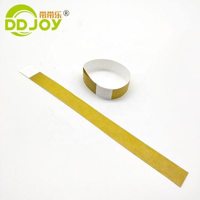 Utilizador final alvo Vendedor/Admissão de pulseiras azuis 3/4 polegadas Tyvek com números de série