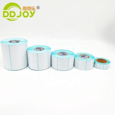 Cartão de etiqueta de remessa de cor personalizada Autocolante perfurado Face de papel de impressão direta PP