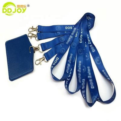 Impressão de transferência térmica Flat Polyester Single Custom Sublimation Lanyards With Logo