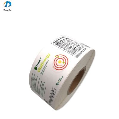 Etiqueta de produto de autocolante personalizado Impressão Sicker como pedido Etiquetas de vinil autoaderentes personalizadas