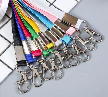 Ferramenta de sublimação de poliéster personalizada cordão de chave de padrão cordão de chave com logotipo personalizado