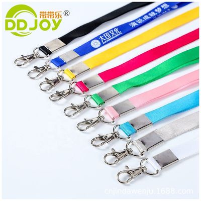 Ferramenta de sublimação de poliéster personalizada cordão de chave de padrão cordão de chave com logotipo personalizado