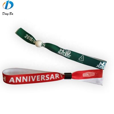 Pulseiras de tecido de festas coloridas perfeitas para promoção Decorar presentes