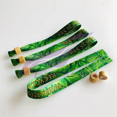 Eventos Festa Festa Pulseiras RFID em tecido de cetim com logotipo e texto personalizados
