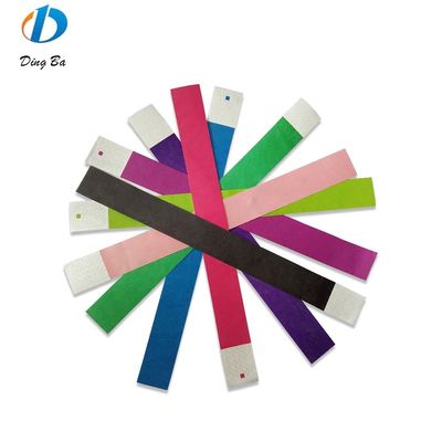 Banda de Papel Tyvek Pulseira Banda Largura 250*19mm Presentes de Festival Personalizados Pulseiras Evento