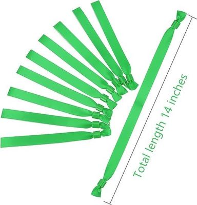 Eventos personalizados Festa RFID pulseiras com material de tecido de cetim e chip seguro