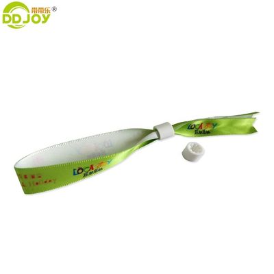 100pcs pulseira de fita de cetim sublimada para promoção de presentes personalizados do festival