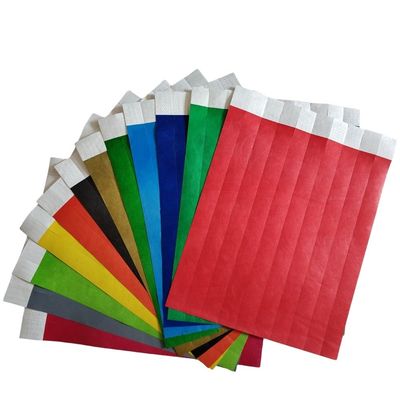 Pulseiras Tyvek impresso personalizado acessível para eventos e festas Impressão como pedido
