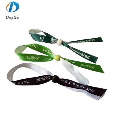 Pulseiras de tecido de fixação ideais para convidados/vendedores/mídia/pessoal em festivais