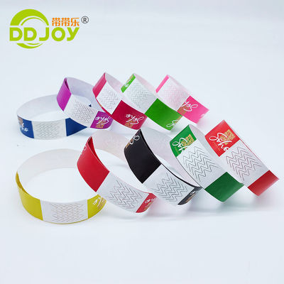 Eventos personalizados Pulseira Eventos de férias Impressão de uma cor Pulseiras de vinil para festa