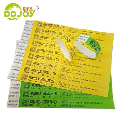 Eventos personalizados Pulseiras Envio rápido via DHL FEDEX UPS TNT EMS Dupont Paper/Tyvek
