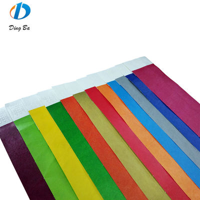 3/4 polegadas Simples Sem Logotipo Pulseiras de Papel Tyvek Pulseira Essential Bracelets Joias Tipo