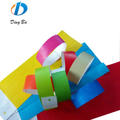 3/4 polegadas Simples Sem Logotipo Pulseiras de Papel Tyvek Pulseira Essential Bracelets Joias Tipo