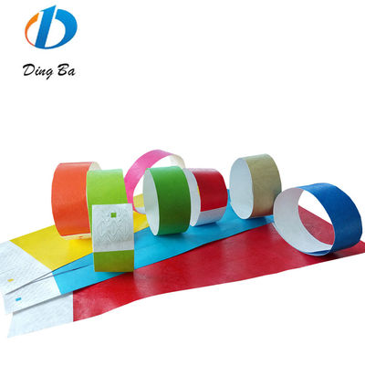 3/4 polegadas Simples Sem Logotipo Pulseiras de Papel Tyvek Pulseira Essential Bracelets Joias Tipo