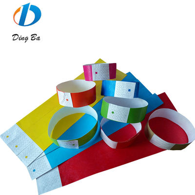 3/4 polegadas Simples Sem Logotipo Pulseiras de Papel Tyvek Pulseira Essential Bracelets Joias Tipo