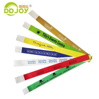 Bilhetes personalizados Pulseira / Pulseira Nenhuma Tipo de pérola Papel composto Materiais plásticos