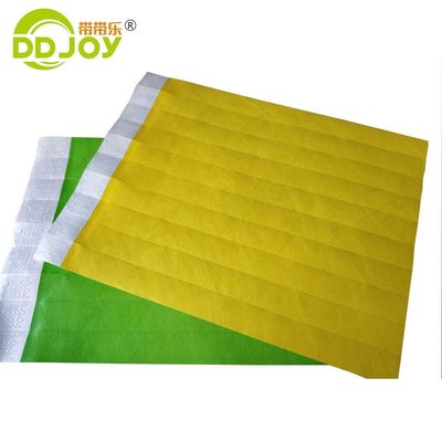 Pulseira Tyvek personalizada para eventos e festas 250*25mm/250*19mm Design personalizado