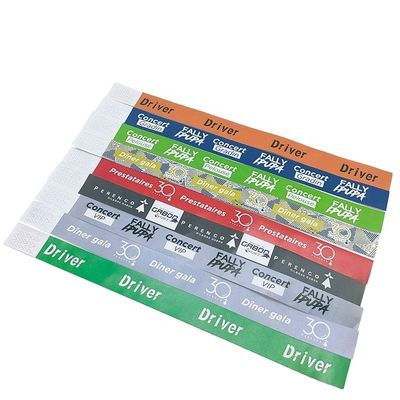 Fornecer Tyvek Papel Pulseira Para Eventos Produtos Populares Pulseira / Pulseiras Parque