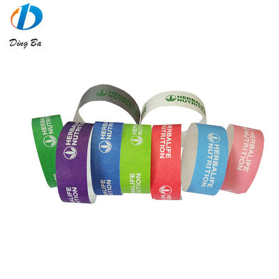 DDJOY Impermeável Papel Tirado Tyvek Pulseiras de Eventos 15 Cores para combinar com o seu tema