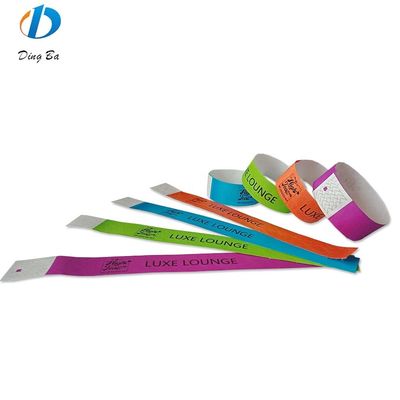 Eventos personalizados Festival Pulseira de papel Brinco de jóias Material principal Dupont/Tyvek Papel